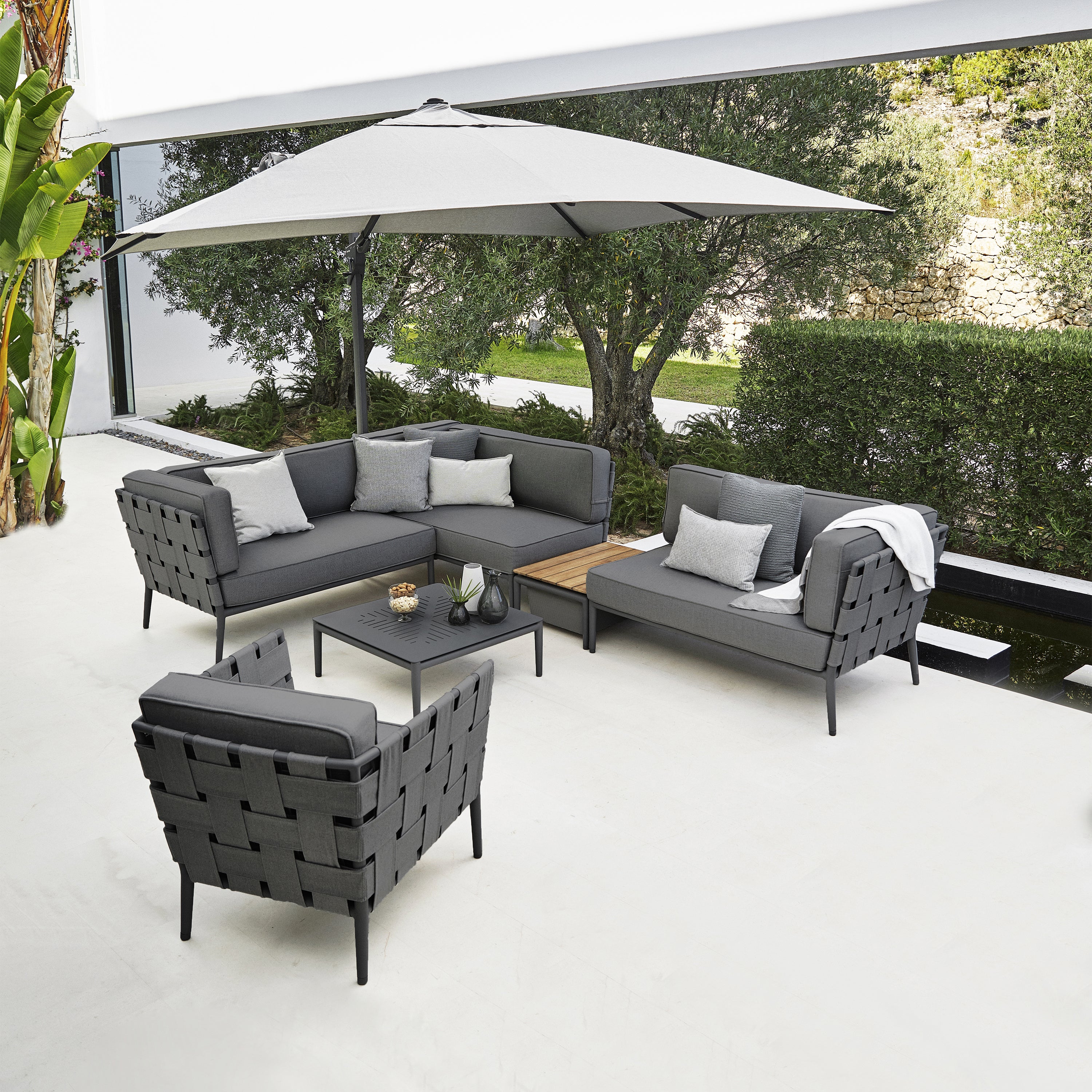 Cane-Line Conic Corner Sofa - Thumbnail 4