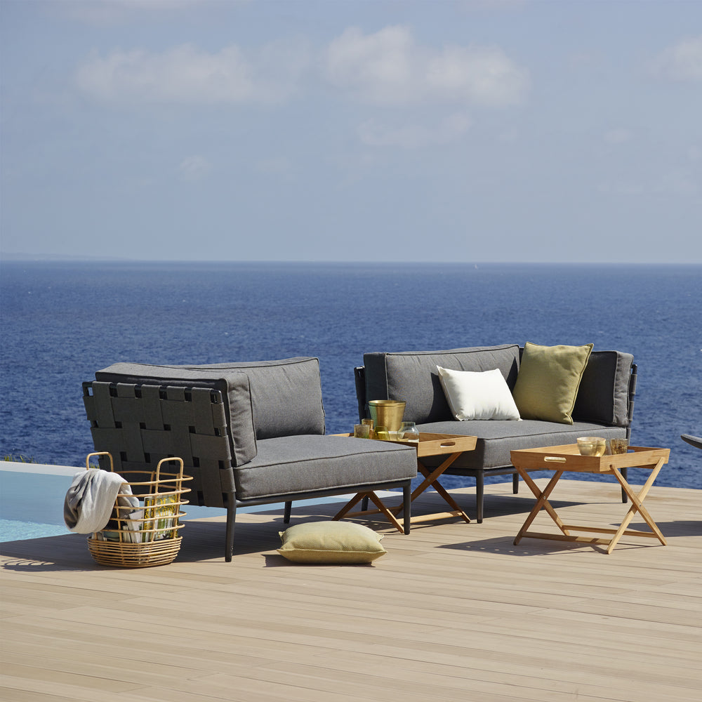 Conic Outdoor 2 Seater Sofa Left Module