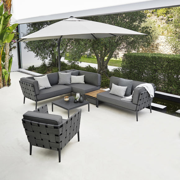 Conic Outdoor 2 Seater Sofa Right Module