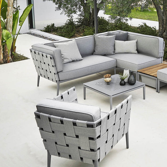 Conic Outdoor 3 Seater Sectional