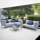 Conic Outdoor Sectional With Table/Storage