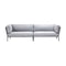 Conic Outdoor Sofa  option Light Grey Cane-Line Airtouch