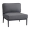 Conic Outdoor Single Seater Module  option Grey Cane-Line Airtouch
