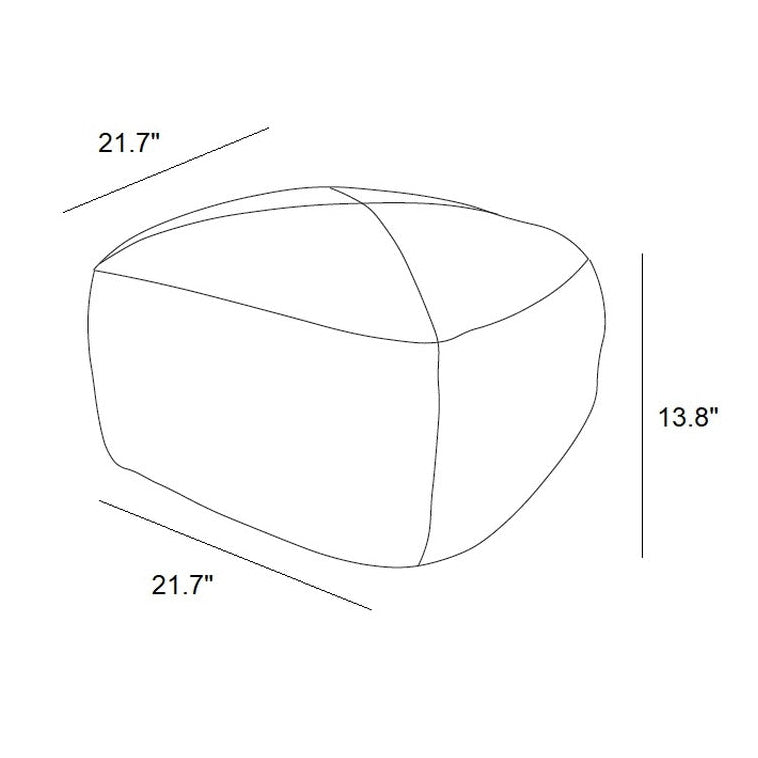 Divine Pouf Ottoman