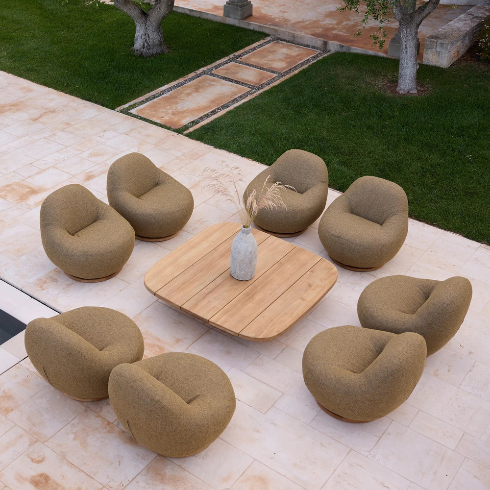 Gem Swivel Outdoor Lounge Chair