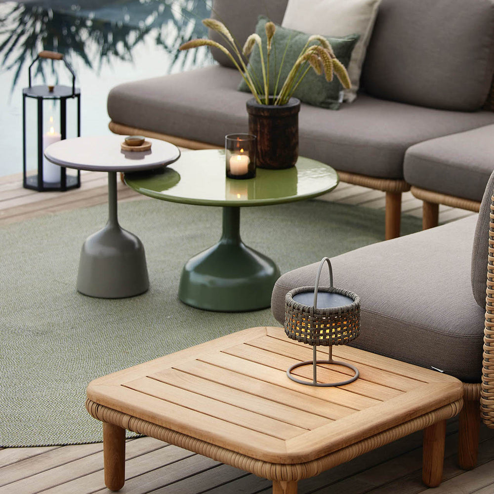 Caneline Glaze Indoor/Outdoor Coffee Table 2Modern