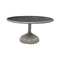 Glaze Indoor/Outdoor Dining Table  option Fossil Black Ceramic