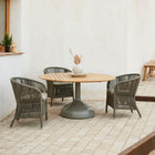 Glaze Indoor/Outdoor Dining Table