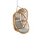 Hive Outdoor Hanging Chair  option Desert Sand Cane-Line Rise Seat/Back and Neck Cushion