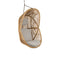 Hive Outdoor Hanging Chair  option Light Brown Cane-Line Rise Seat/Back and Neck Cushion