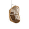 Hive Outdoor Hanging Chair  option Umber Brown Cane-Line Rise Seat/Back and Neck Cushion