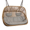 Hive Outdoor 2-Seater Hanging Sofa  option Light Brown Cane-Line Rise
