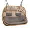 Hive Outdoor 2-Seater Hanging Sofa  option Taupe Cane-Line AirTouch