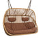 Hive Outdoor 2-Seater Hanging Sofa  option Umber Brown Cane-Line Rise