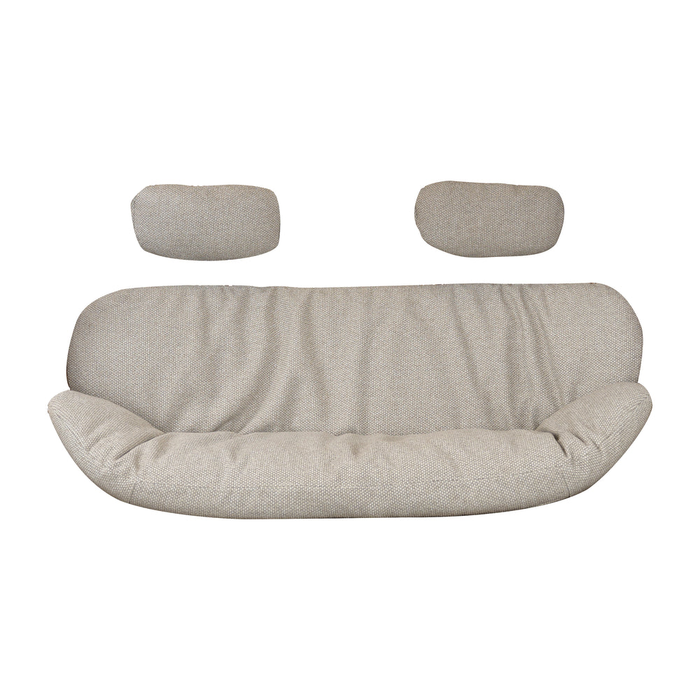 Hive Outdoor 2-Seater Sofa with Teak Base