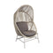 Hive Outdoor Chair with Base  option Sand