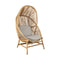 Hive Outdoor Chair with Base  option Light Brown Cane-Line Rise Seat/Back cushion