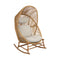 Hive Outdoor Rocking Chair  option Desert Sand Cane-Line Rise Seat/Back and Neck Cushion
