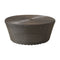 Kingston Outdoor Footstool  option Mocca