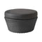 Kingston Outdoor Footstool  option Black Cane Line Natte