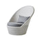 Kingston Outdoor Sunchair with Wheels  option Grey Cane Line Natte