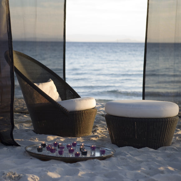 Kingston Outdoor Sunchair with Wheels