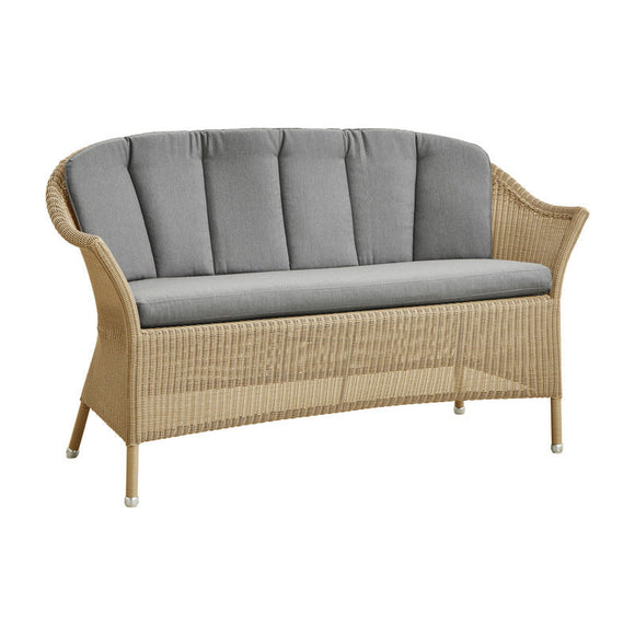 Lansing Outdoor 2 Seater Sofa with Cushions