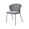 Lean Outdoor Stackable Chair  option Grey Cane Line Natte