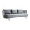 Sample color Grey Cane-Line Soft Rope Frame / Grey Cane-line AirTouch Cushion Set