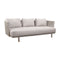 Moments Outdoor 3 Seater Sofa  option Sand Cane-Line Soft Rope Frame / Sand Cane-line AirTouch Cushion Set