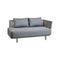 Moments Outdoor 2-Seater Modular Sofa  option Right Arm Facing