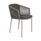 Moments Outdoor Stackable Armchair with Cushion  option Dark Grey Cane-Line Focus
