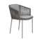 Moments Outdoor Stackable Armchair with Cushion  option Light Grey Cane-Line Focus