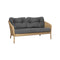 Ocean 2-Seater Outdoor Sofa  option Sofa with Grey Cane-Line Air Touch Cushion