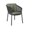 Ocean Outdoor Dining Chair  option Dark Green Cane-Line Wove