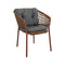 Ocean Outdoor Dining Chair  option Grey Cane-Line Air Touch