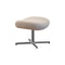 Pace Footstool  option Polished Aluminum