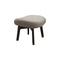 Pace Footstool with Wood Base  option Light Brown Cane-Line Zen