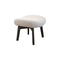 Pace Footstool with Wood Base  option White Cane-Line Scent