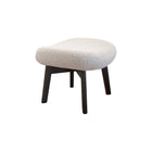 Pace Footstool with Wood Base