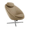 Pace Lounge Chair  option Polished Aluminum