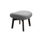 Pace Lounge Chair Wood Base  option Matching Footstool