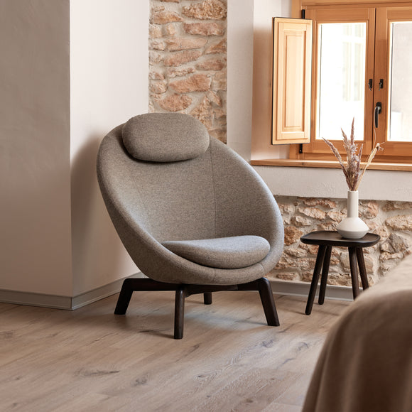 Pace Lounge Chair Wood Base