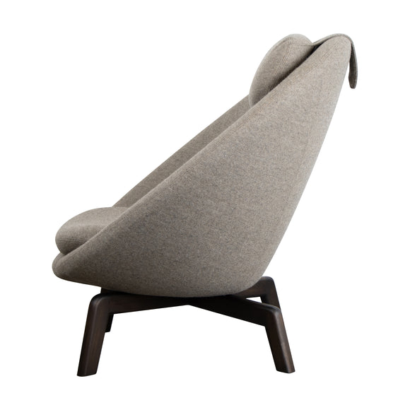 Pace Lounge Chair Wood Base