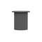 Palma Side Table  option Matte Charcoal