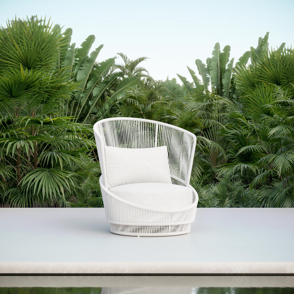 Palma Swivel Outdoor Club Chair