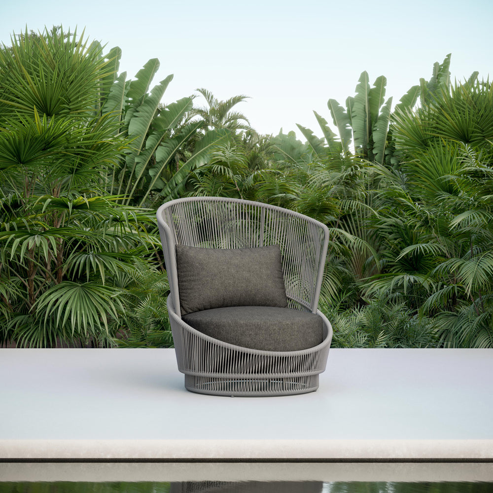 Palma Swivel Outdoor Club Chair