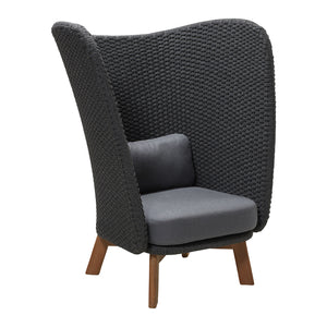 Peacock Outdoor Wing High Back Chair