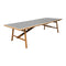 Sticks Outdoor Dining Table  option Concrete Grey Ceramic