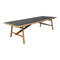 Sticks Outdoor Dining Table  option Nero Black Ceramic